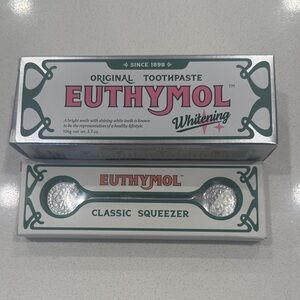 Euthymol Whitening Toothpaste with Classic Squeezer